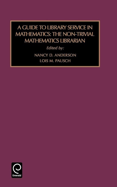 Book cover image for Non-trivial Mathematics Librarian ISBN: 9781559387453